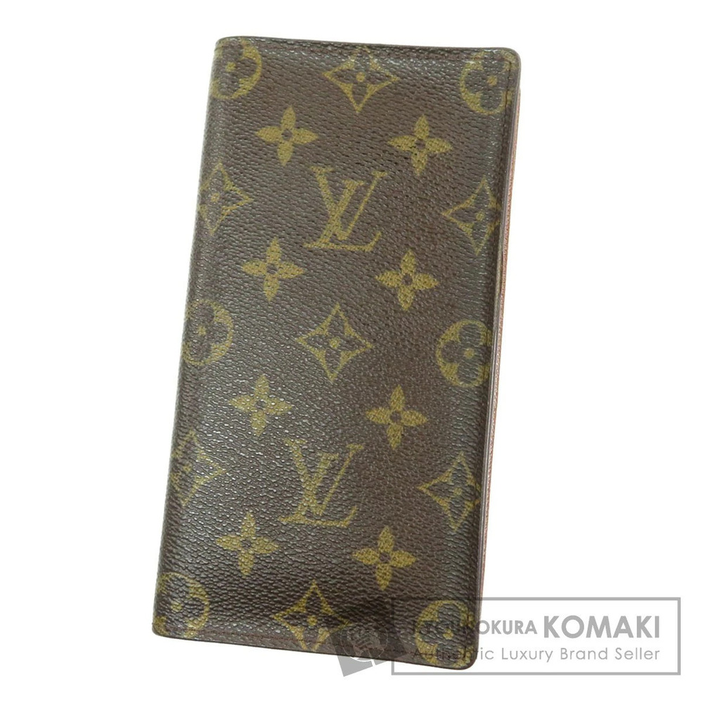 Louis Vuitton Portecarte Credit Long Wallet Monogram Canvas